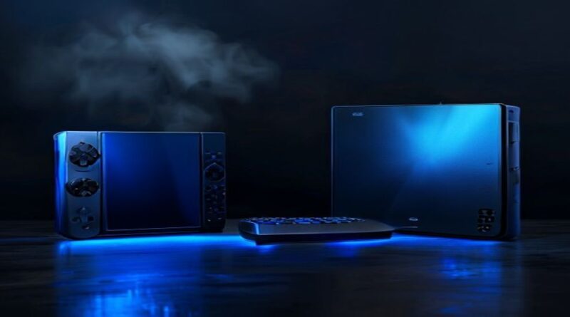 Steam Deck OLED 2 vs ROG Ally X – AI generated image
